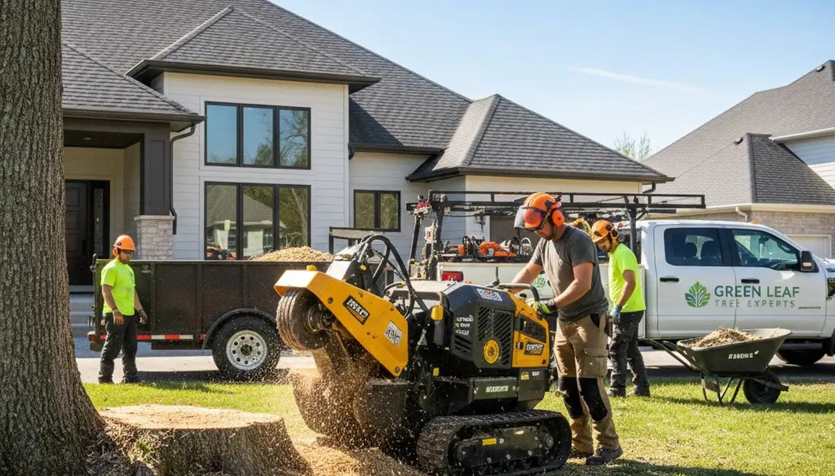 Professional stump removal service in Miami Beach FL clearing coastal yard by Chop Chop Tree