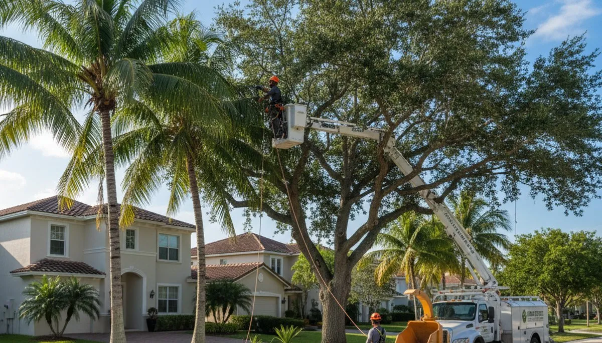 Professional tree removal service in Miami Beach FL by certified arborists