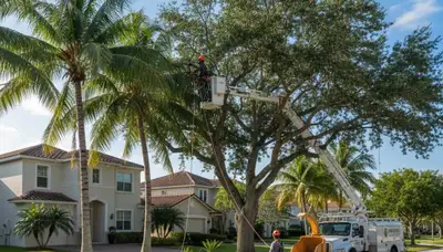 Professional tree removal service in Miami Beach FL by certified arborists