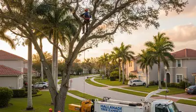 Professional tree removal service in Miami Beach FL by certified local arborists