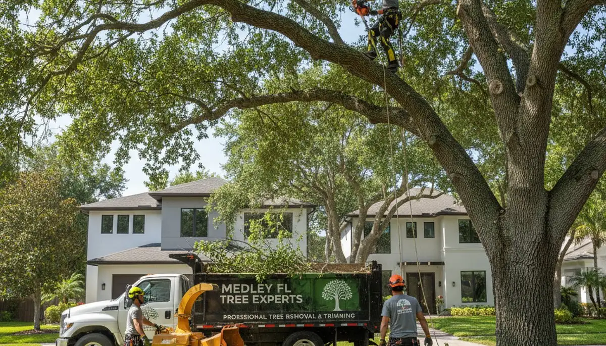 Professional tree removal service in Miami Beach FL by certified arborists