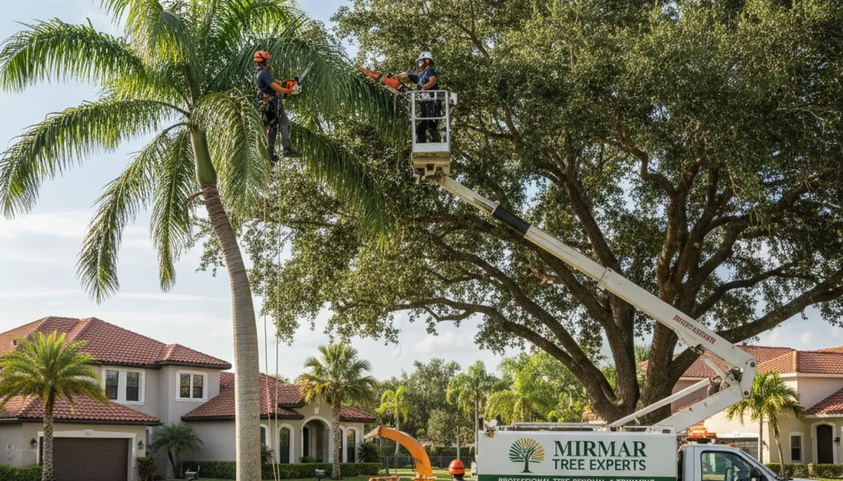 Professional tree removal service in Miami Beach FL by certified arborists