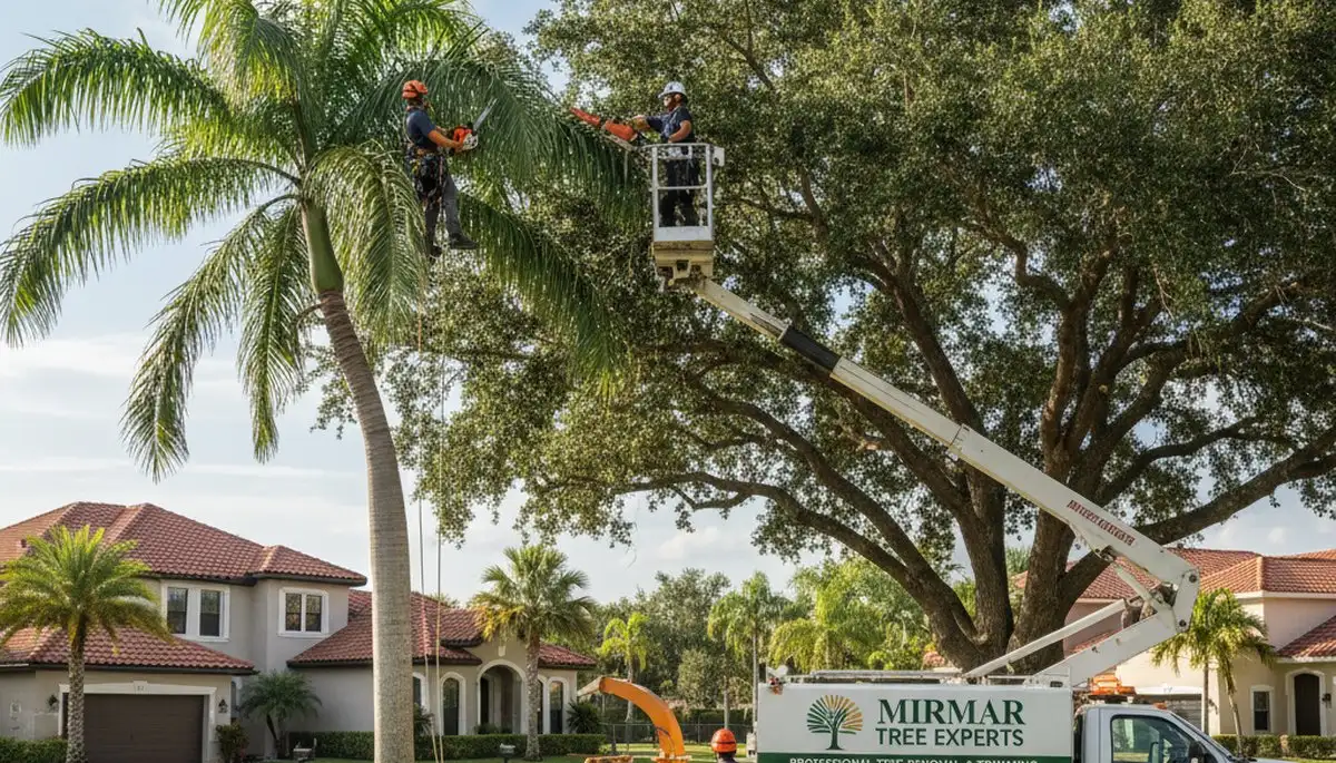 Professional tree removal service in Miami Beach FL by certified arborists