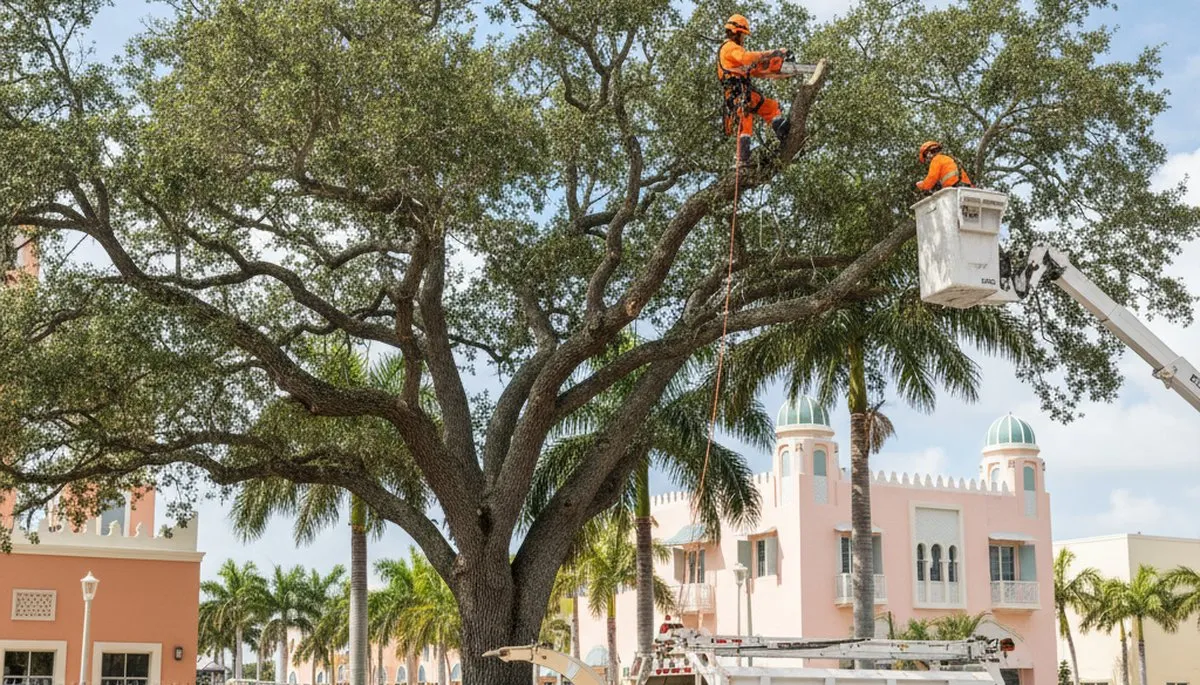 Professional tree removal service in Miami Beach FL by certified arborists