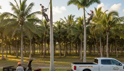 Professional tree removal service in Miami Beach FL by certified arborists