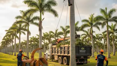 Professional tree removal service in Miami Beach FL by certified arborists
