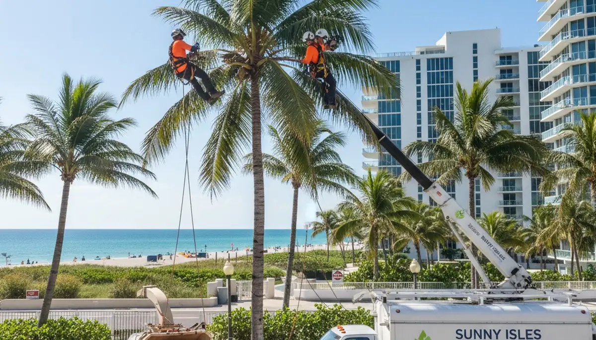 Professional tree removal service in Miami Beach FL by local certified arborists